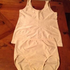 Beige Shape Wear Set